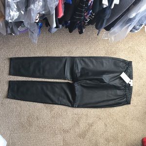 NWT- Michael Kors faux leather pants